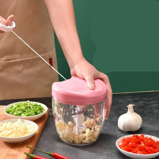 Pull Garlic Chopper Stir Minced Ginger